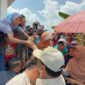 Calon Presiden Koalisi Indonesia Maju, Prabowo Subianto di kampung keluarga besar Eyang Kakung Prabowo yang ada di Banyumas. (Dok. Tim Media Prabowo Subianto)

