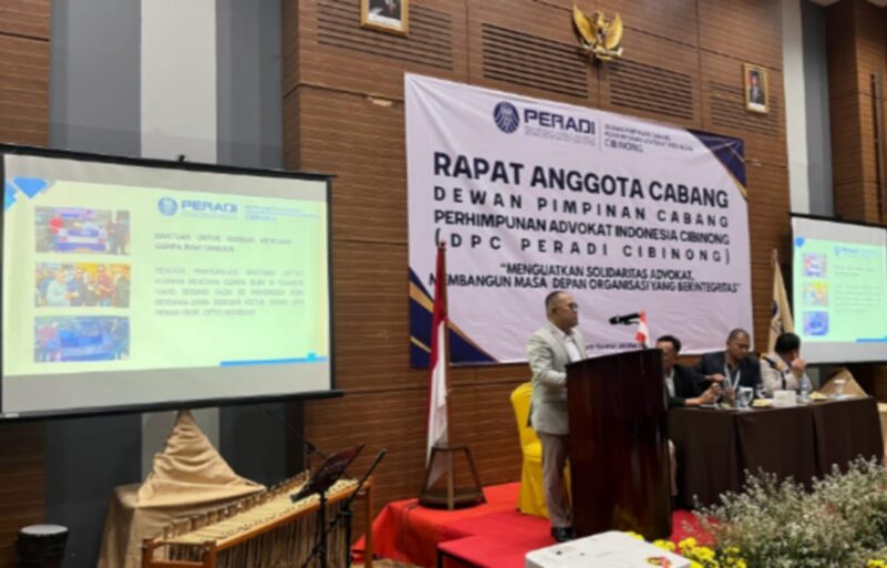 Berlangsung di Hotel Lorin, Sentul, Kabupaten Bogor,  Dewan Pimpinan Cabang (DPC) PERADI Cibinong sukses menggelar Rapat Anggota Cabang (RAC) tahunannya. (Dok. DPC PERADI Cibinong)